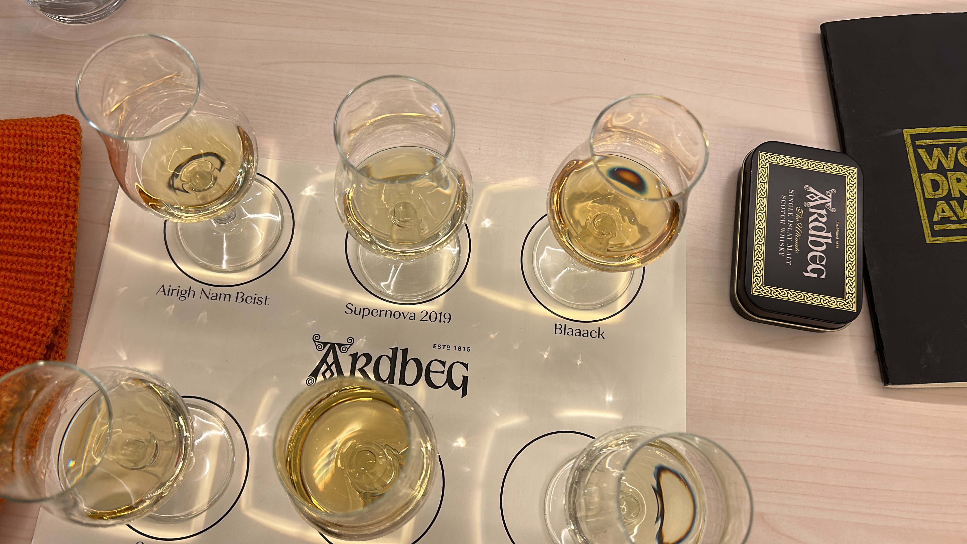 Sweden’s Viking Line Cinderella Whisky cruise Ardbeg tasting